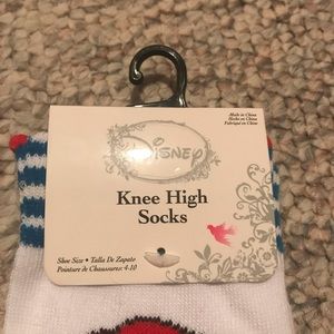 Little Mermaid knee high socks